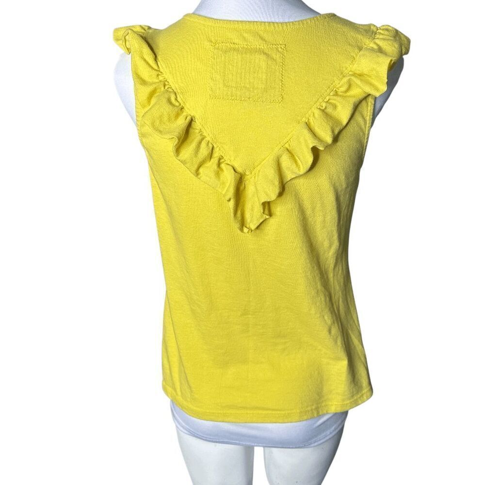 Maeve Anthro XS Kalama ruffle top